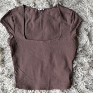 Garage Brown Sleek Sweetheart T-shirt